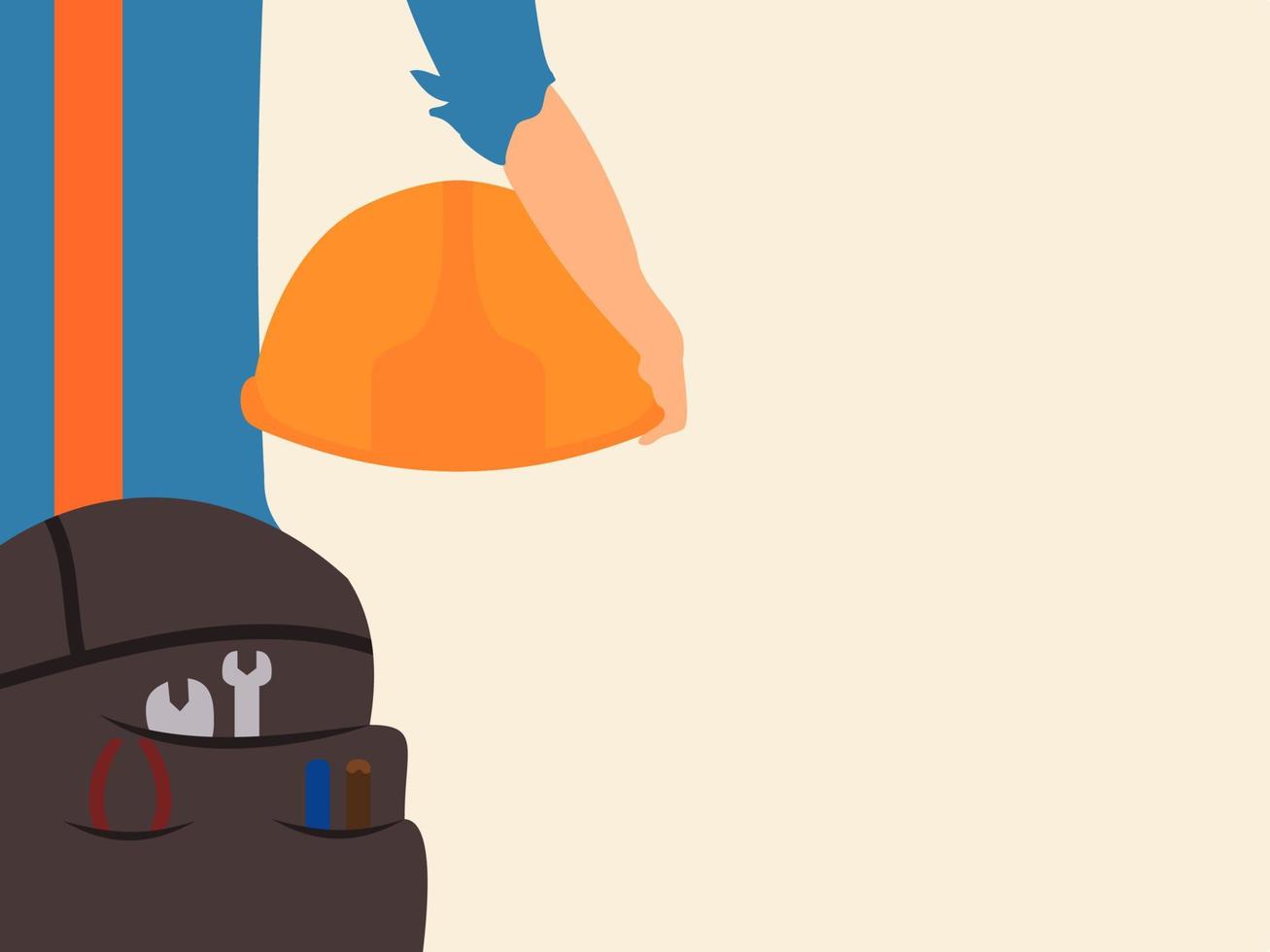 prepare safety equipment before work vector