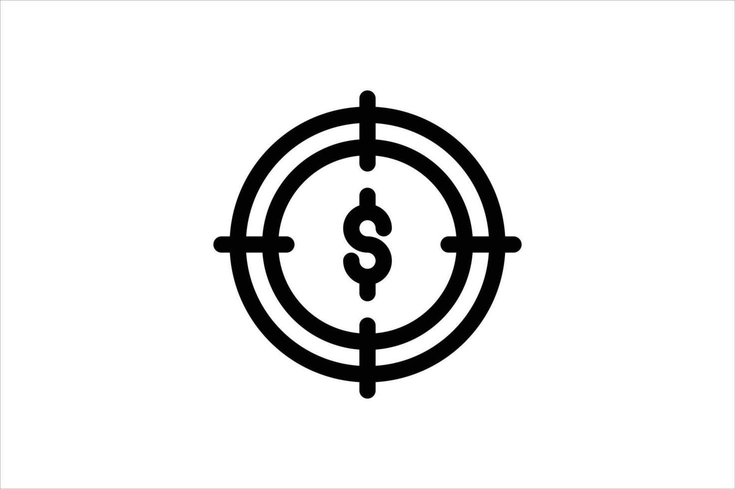 Funding Icon Startup Line Style Free vector