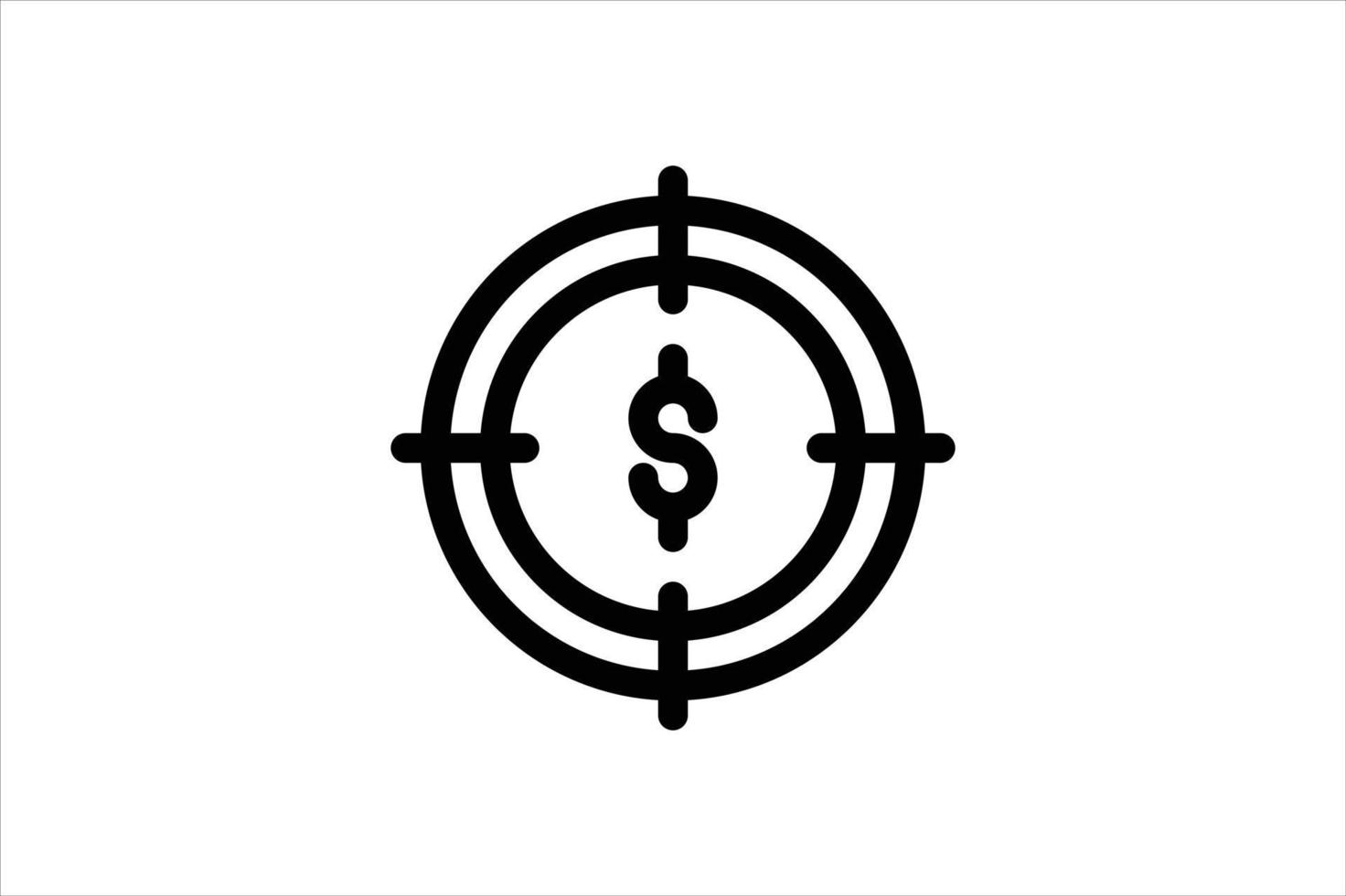 Funding Icon Startup Line Style Free vector