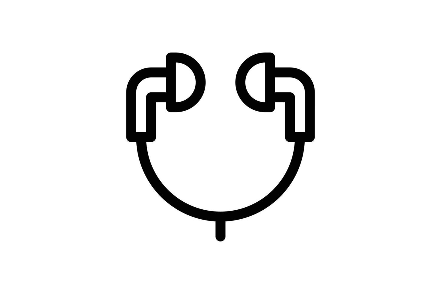 Earphone Icon Electronic Line Style Free 6606985 Vector Art at Vecteezy