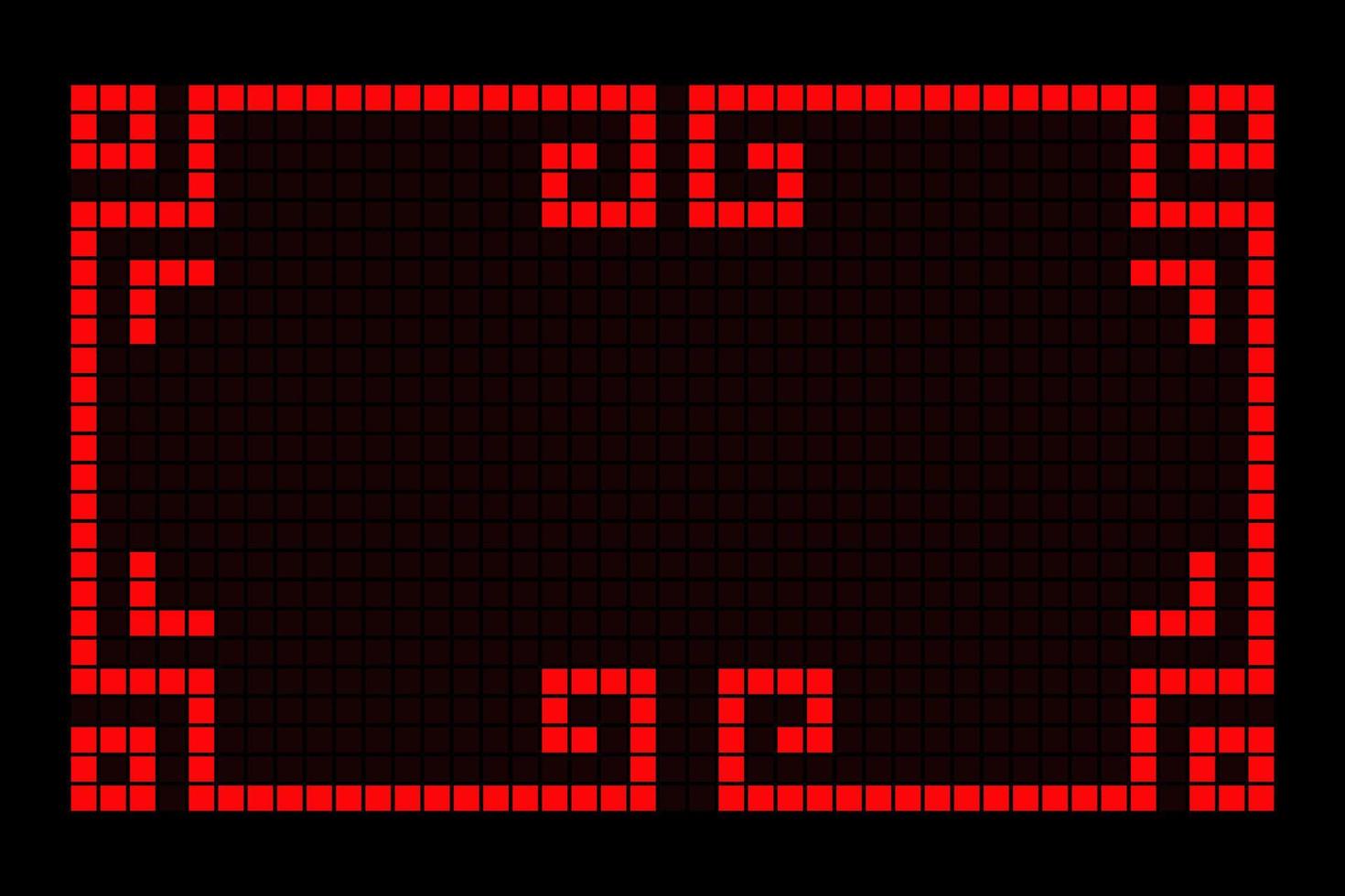 Chinese red rectangle frame geometric shape vector design.