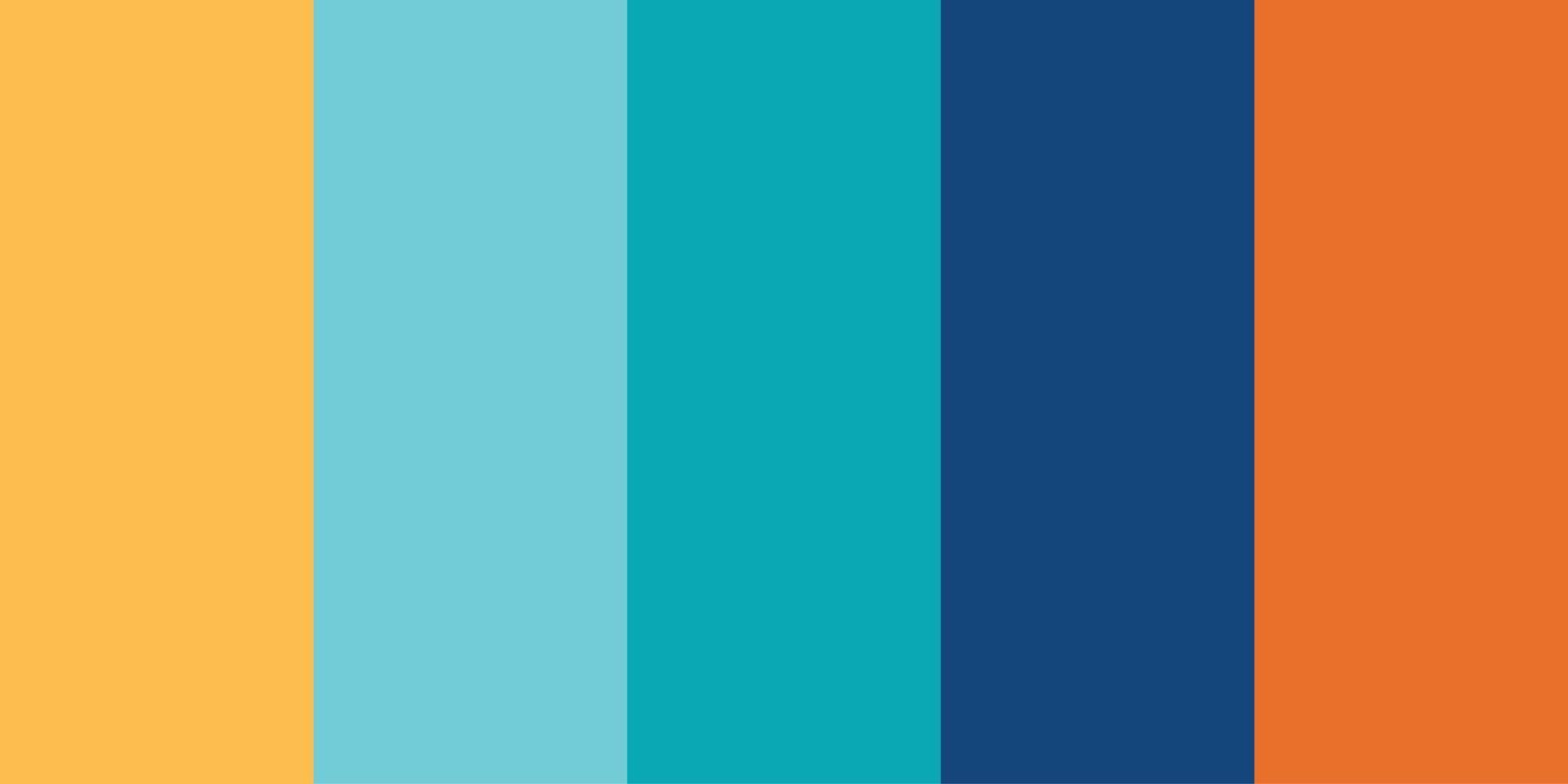 color schemes combinations palettes. Vector color palette