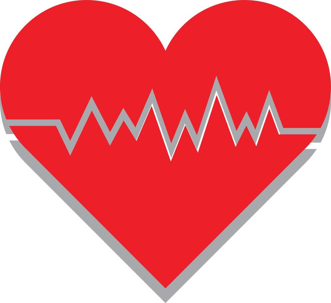 Heart Icon Vector. Perfect Love symbol. Valentine's Day sign, emblem isolated on white background , Flat style for graphic and web design, vector