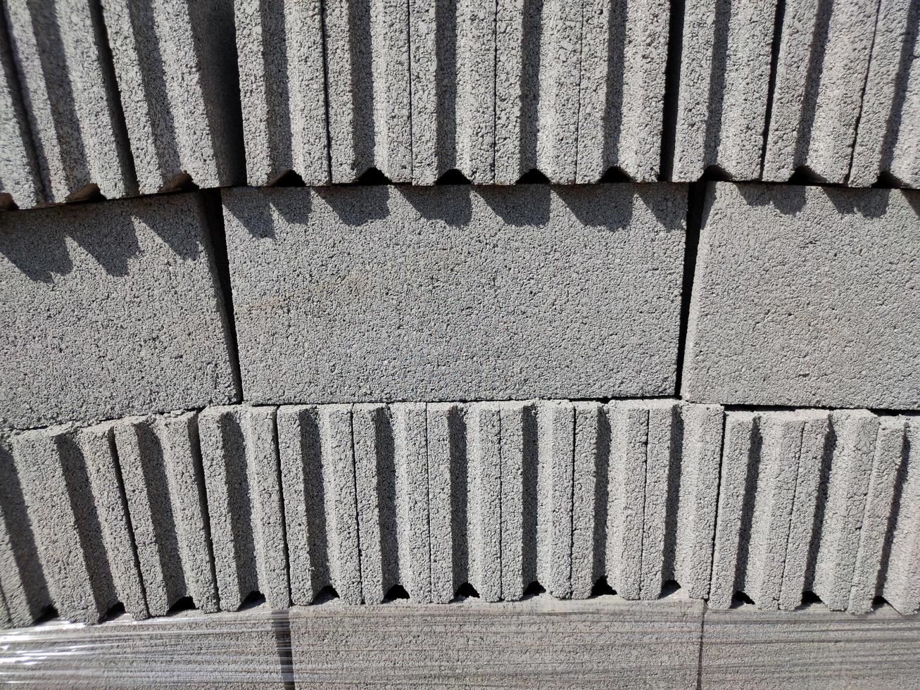 stack of bricks wall background photo