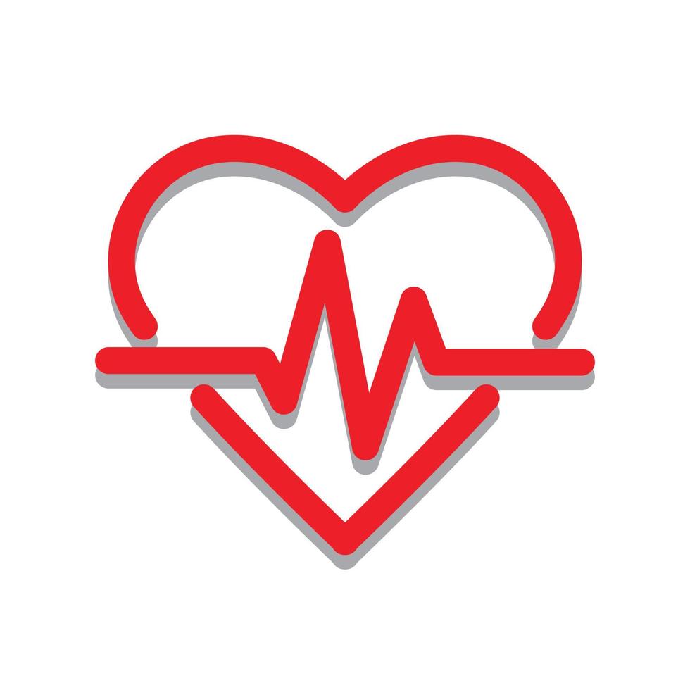 Heart Icon Vector. Perfect Love symbol. Valentine's Day sign, emblem isolated on white background , Flat style for graphic and web design, vector