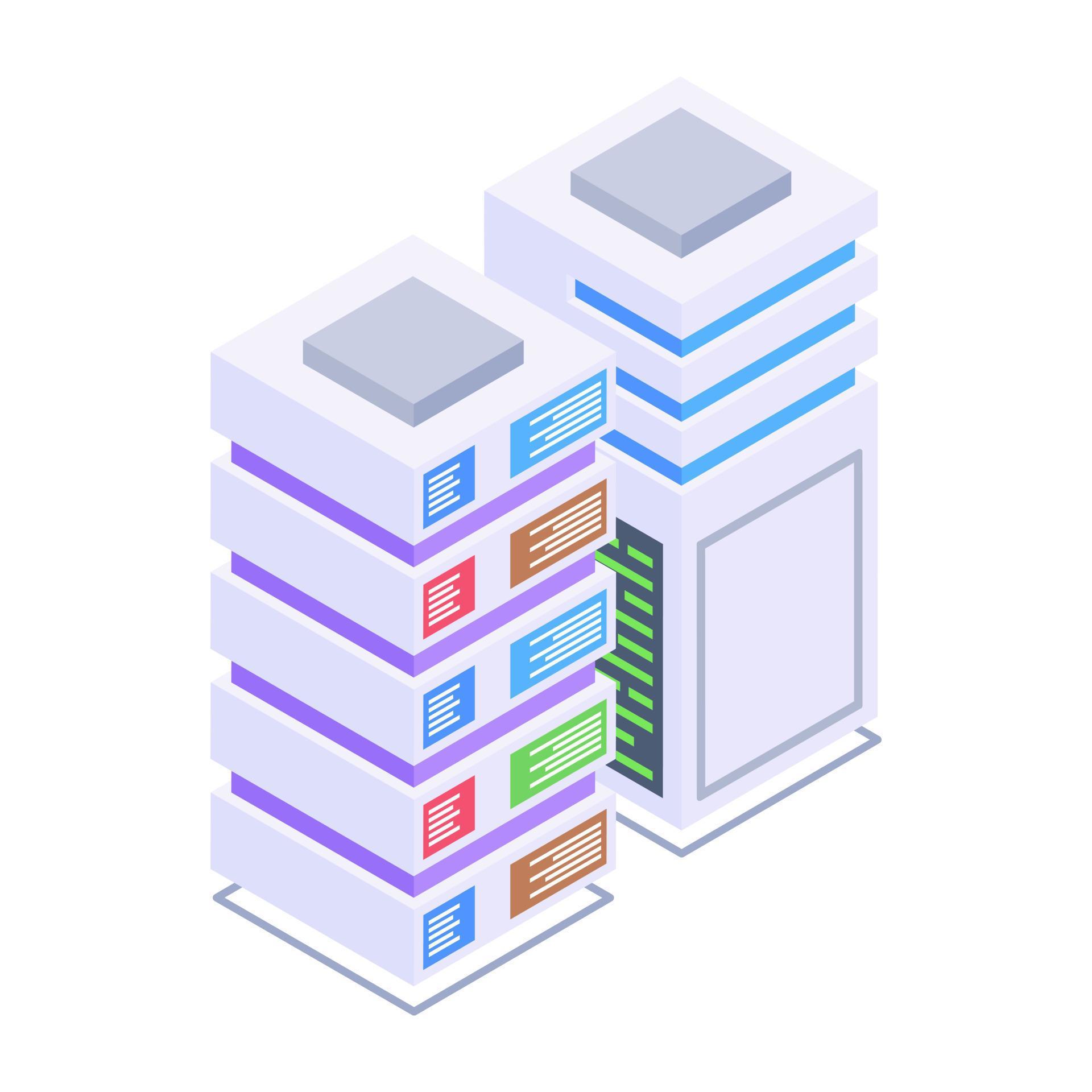 Server Rack Panel Svg Server racks isometric style editable vector 6607451 Vector Art at Vecteezy