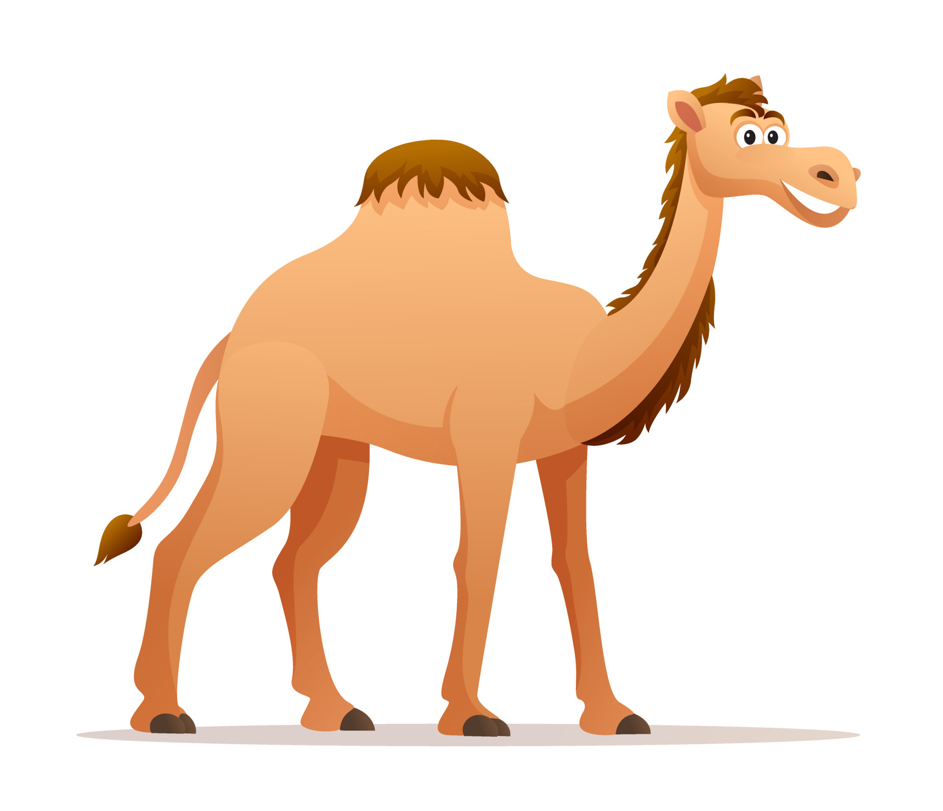 Camel cartoon illustration isolated on white background 6607839 Vector Art at Vecteezy Camel cartoon illustration isolated on white background 6607839 Vector Art at Vecteezy