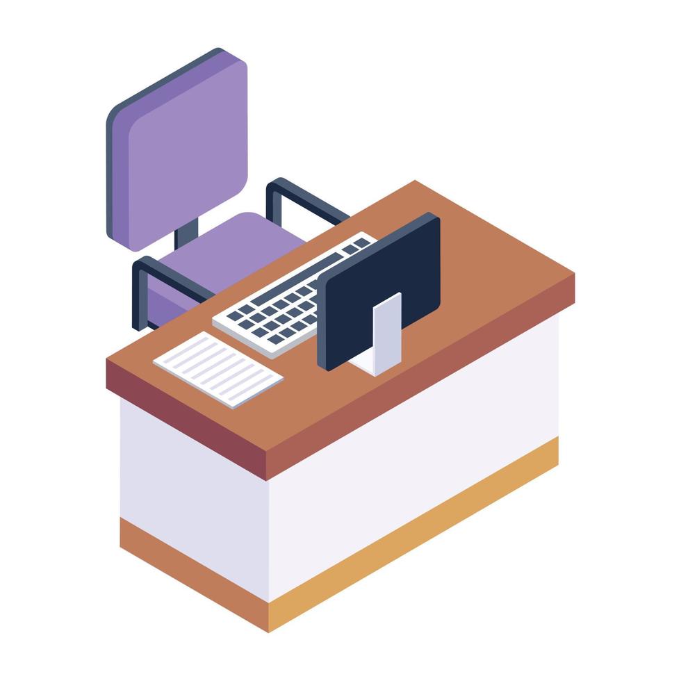 Financial app isometric style icon vector
