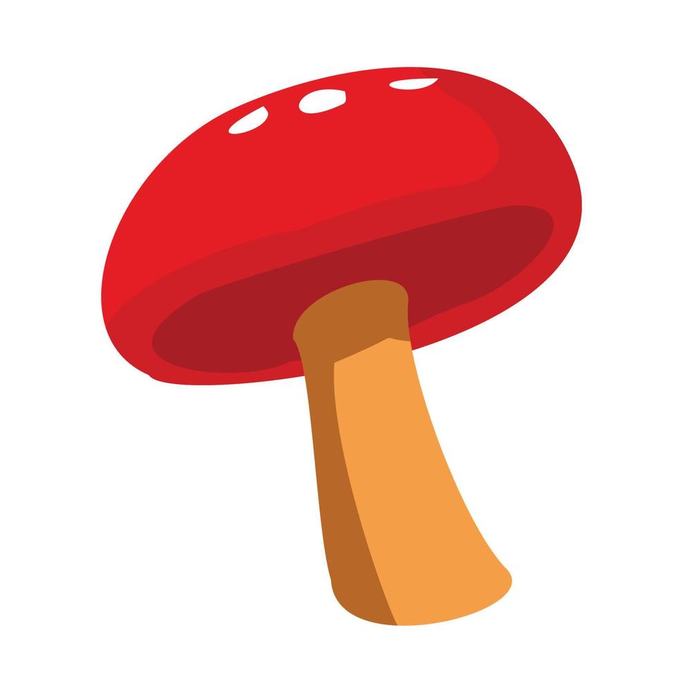 mushroom vegetable food vector design