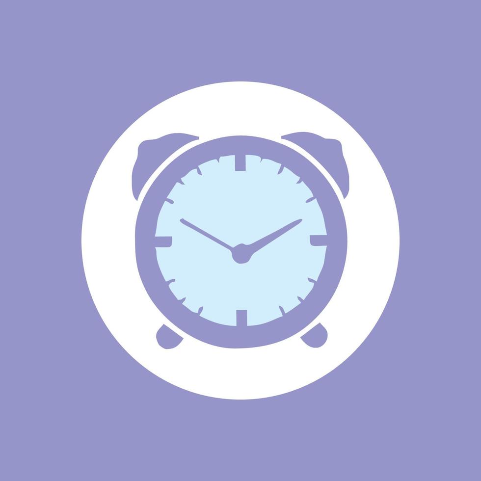 clock time symbol vector