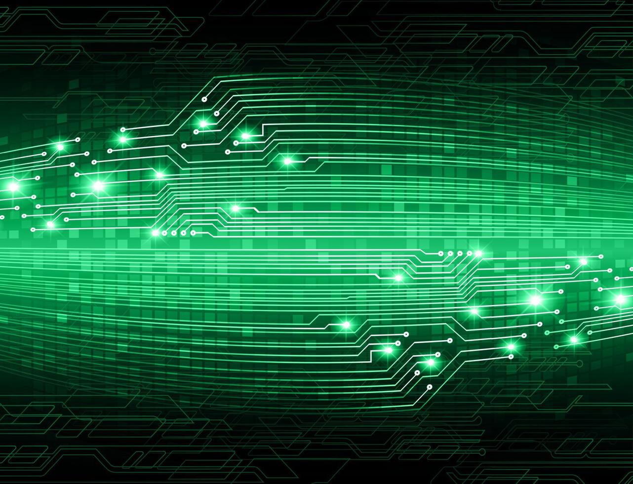 cyber circuit future technology concept background vector