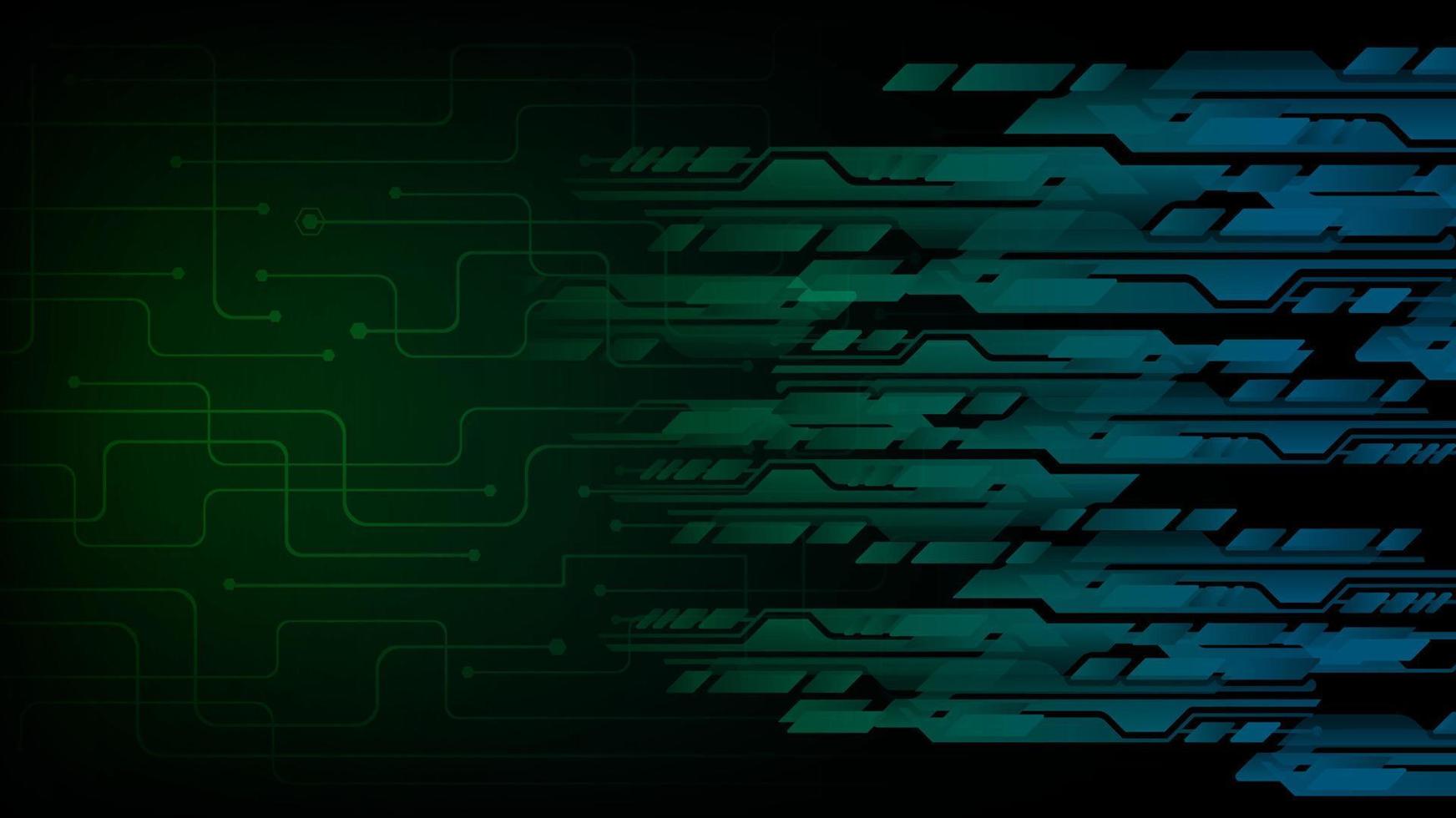 cyber circuit future technology concept background vector