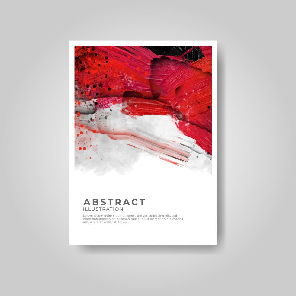 bright colorful vector watercolor background. Abstract illustration