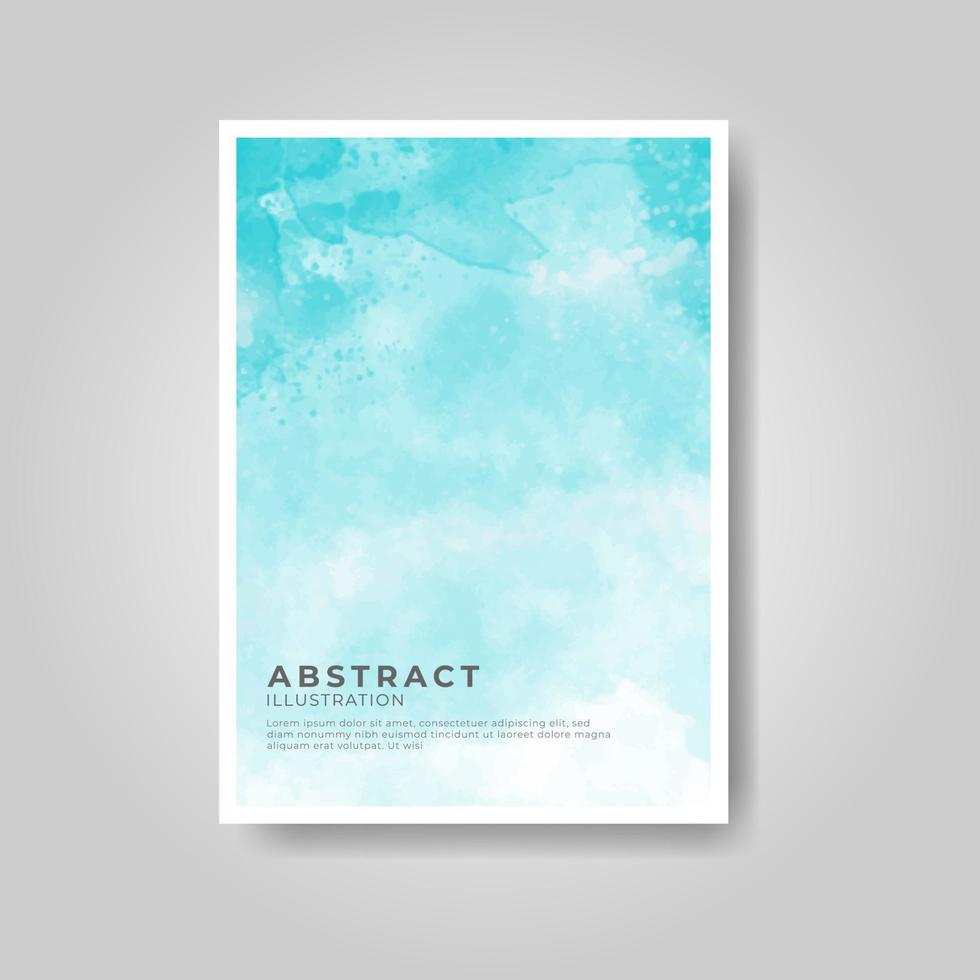 bright colorful vector watercolor background. Abstract illustration