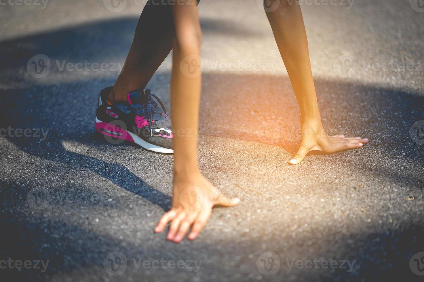 Prepare for jogging photo