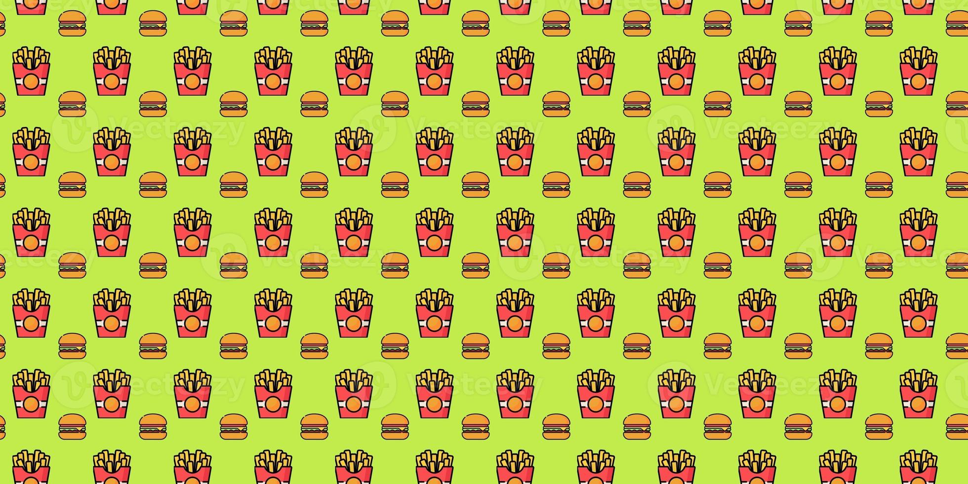 background image fastfood various foods photo
