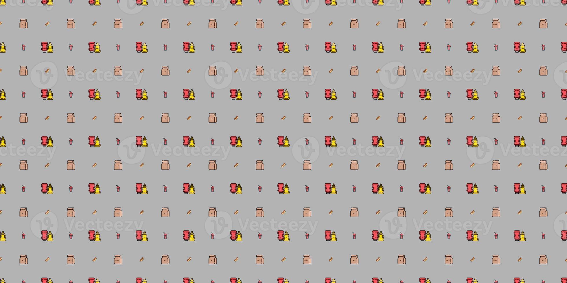 background image fastfood various foods photo