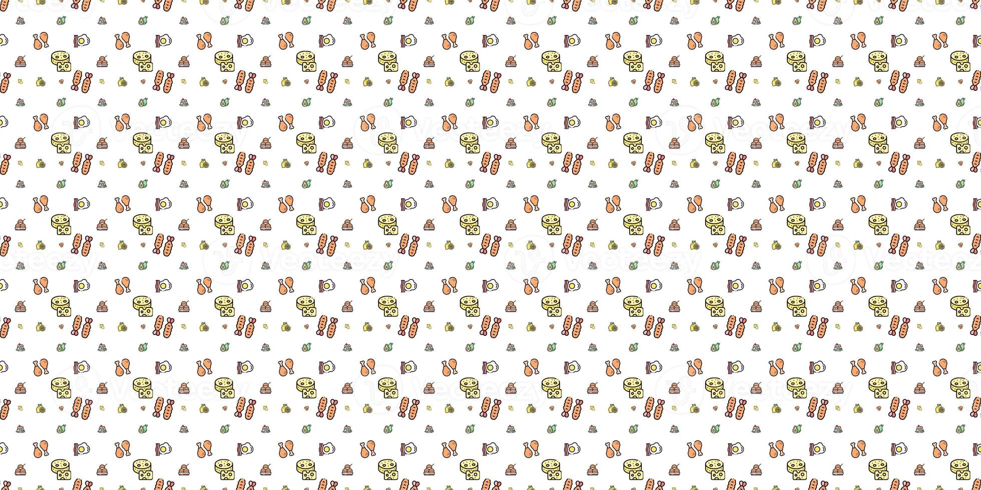 background image fastfood various foods photo