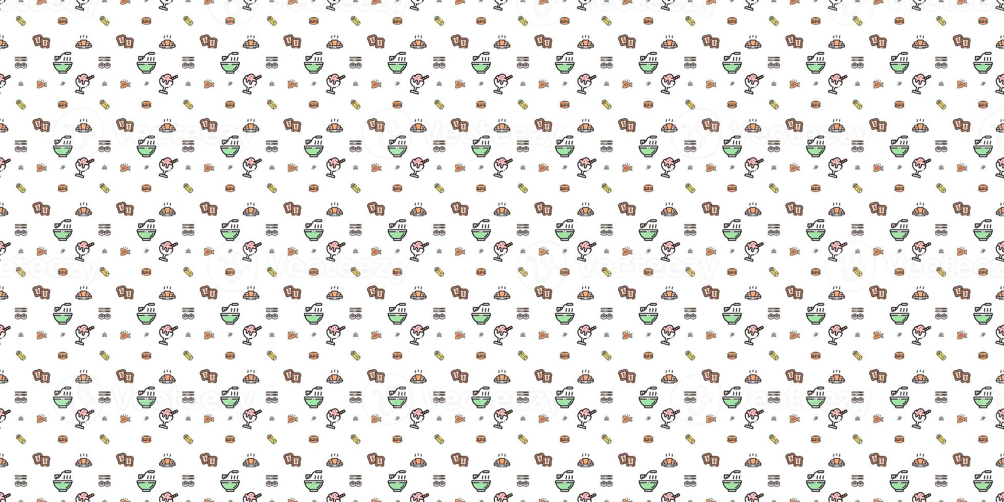 background image fastfood various foods photo