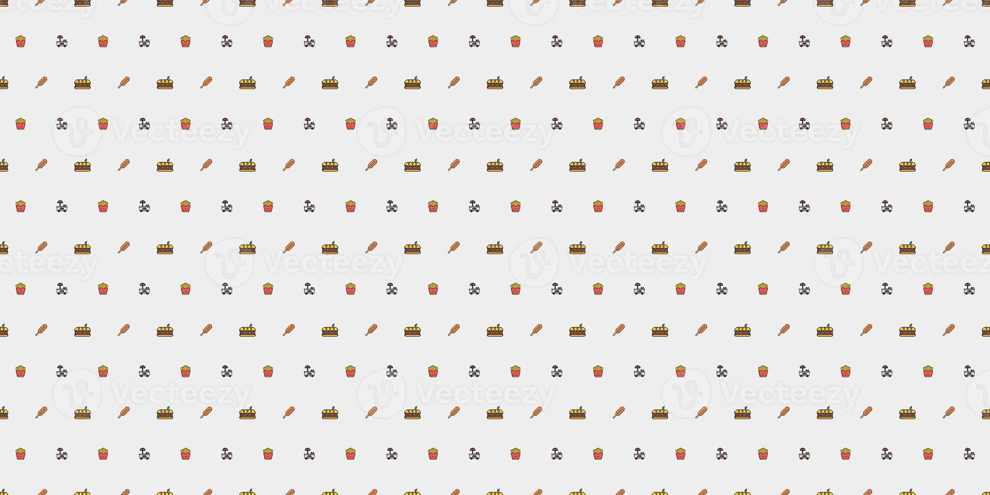 background image fastfood various foods photo