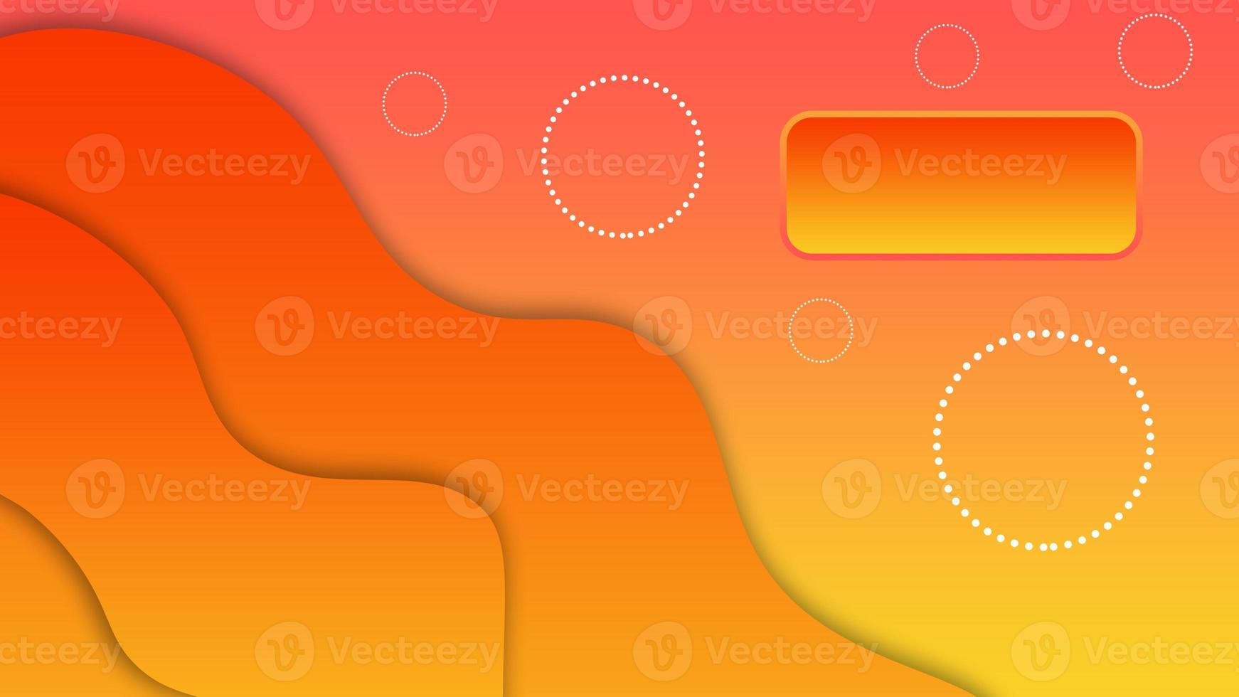 Abstract gradient background wave orange suitable for design, promotion, social media concept, presentation, etc photo