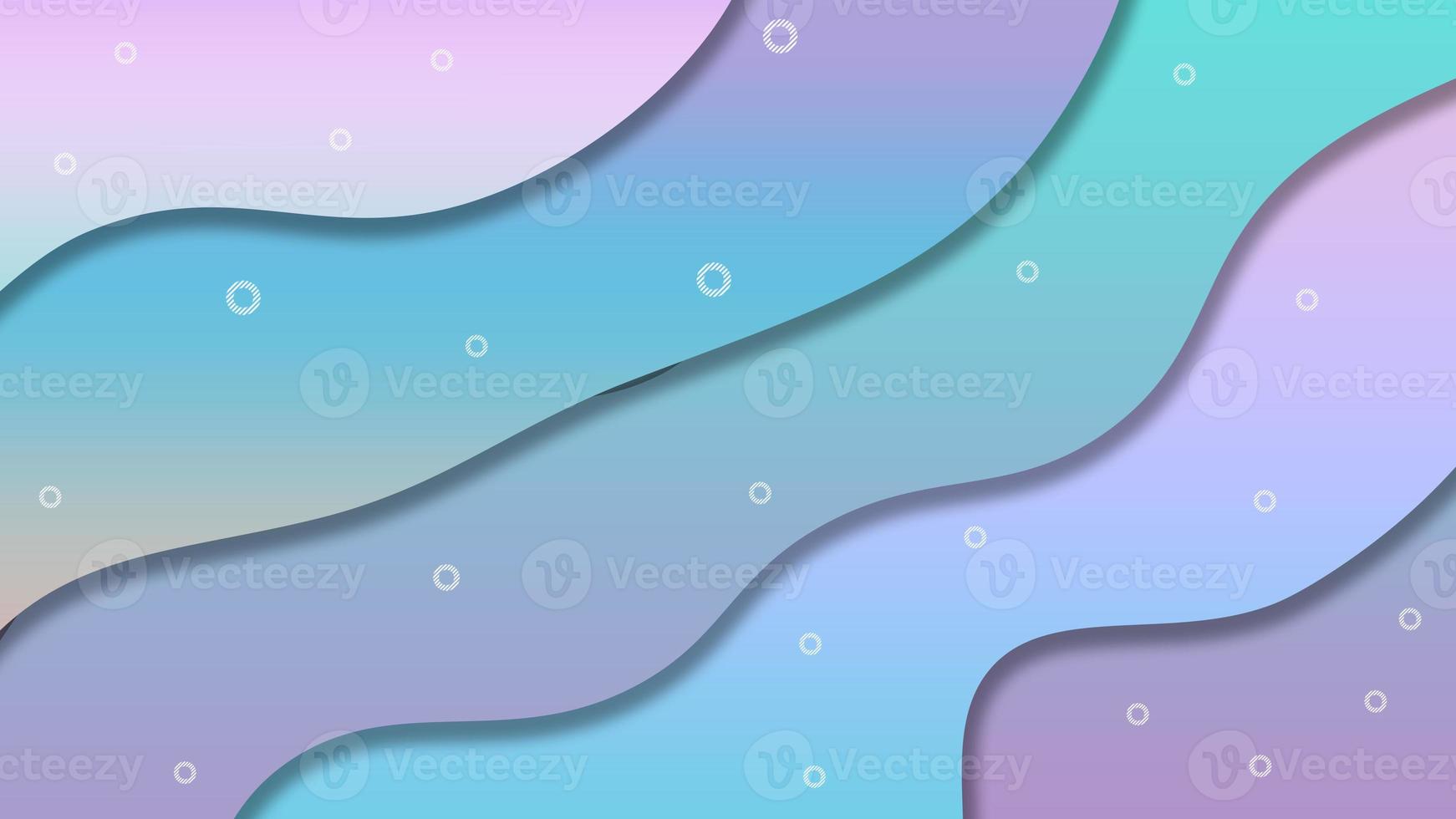 Abstract gradient background wave iridescent color suitable for design, wallpaper, etc photo