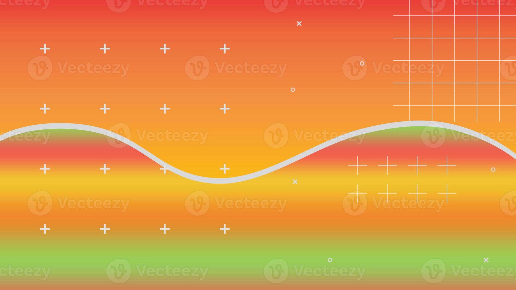 Aesthetic abstract gradient background orange color suitable for wallpaper, Design, Banner, Poster and etc photo