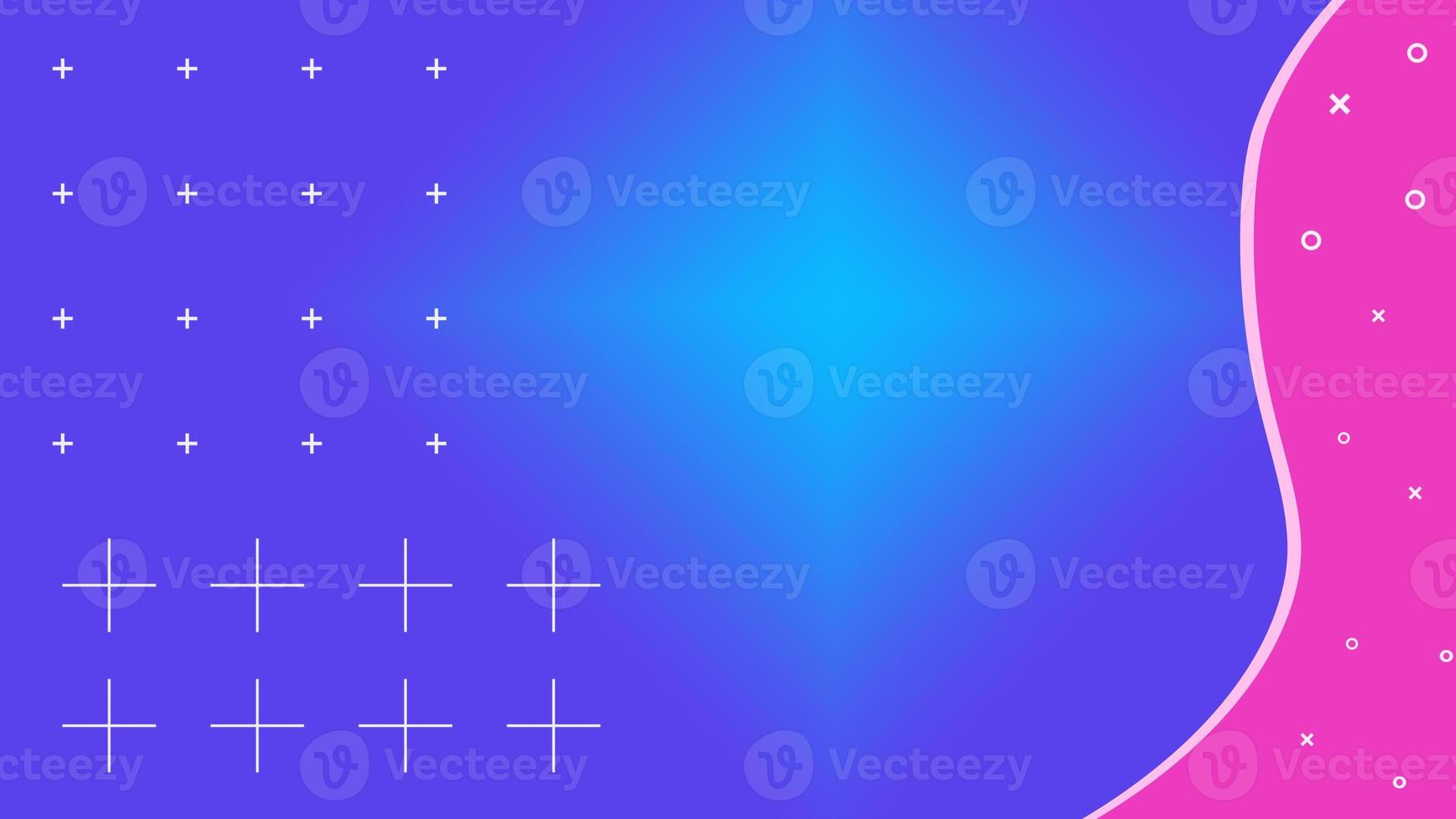 Aesthetic light blue and pink abstract background suitable for wallpaper and design photo