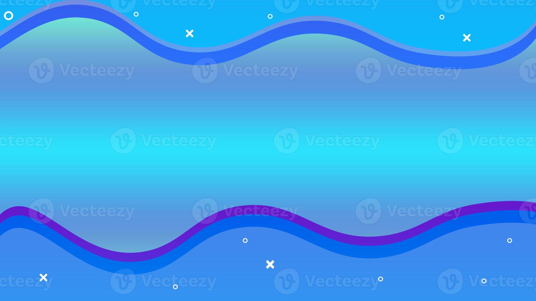 Aesthetic wave gradient blue background suitable for wallpaper, Design, Banner, Poster and etc photo