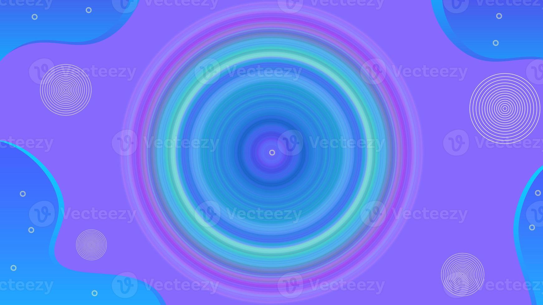 Colorful light blue circle gradient background - Abstract gradient background style photo