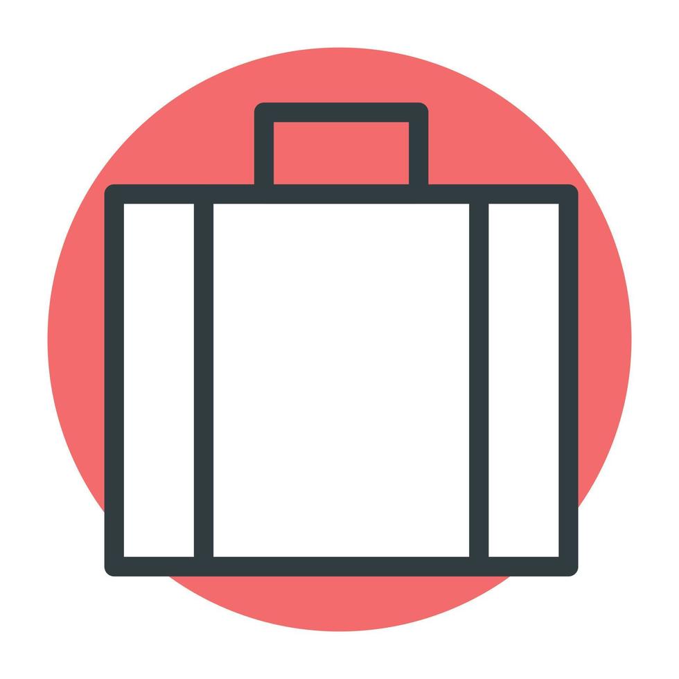 Trendy Briefcase Concepts vector