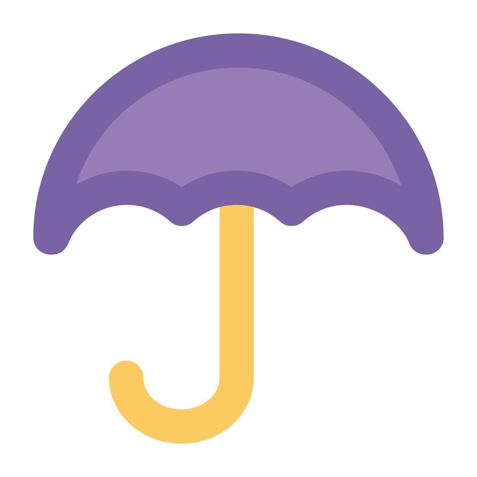 Trendy Umbrella Concepts vector