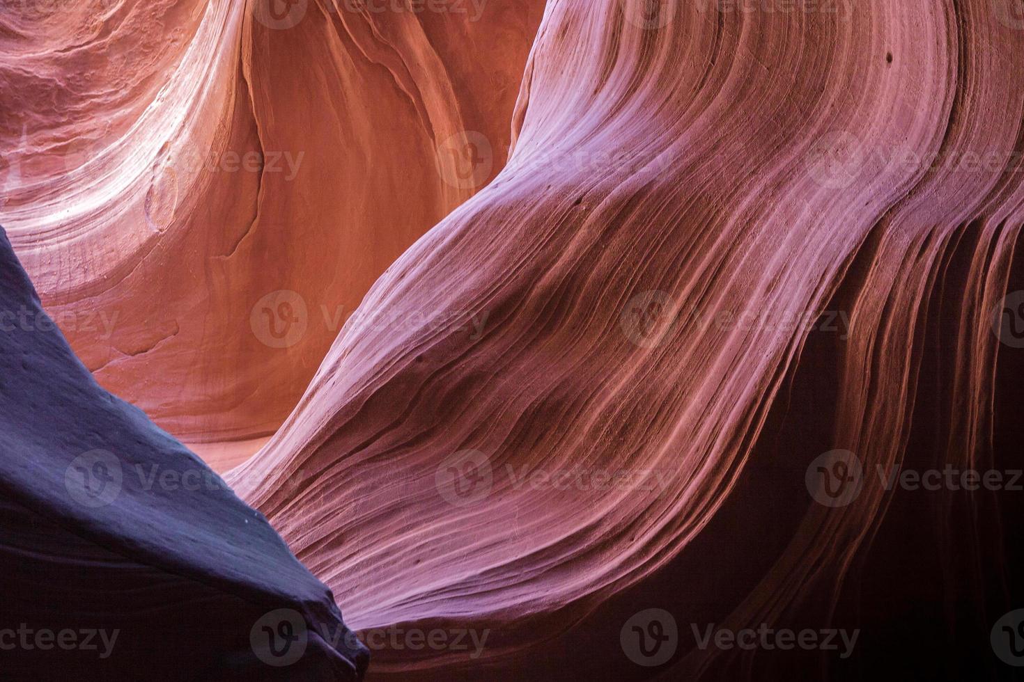 Sand Scoured Rocks in Lower Antelope Canyon photo