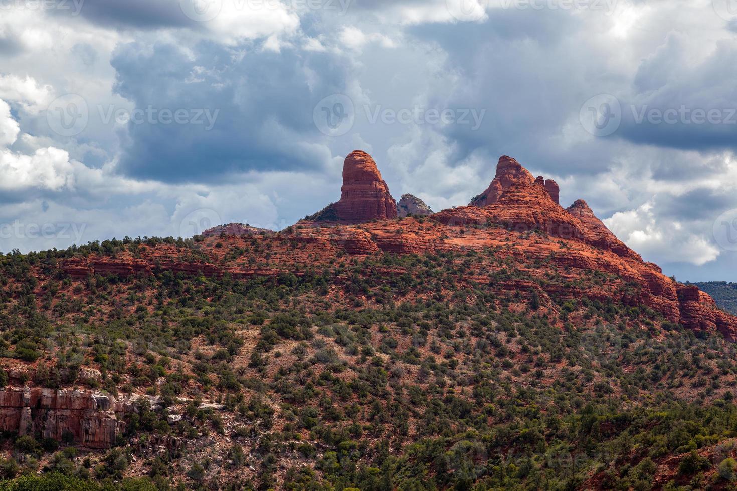 Scenic view of the Mountains near Sedona in Arizona photo