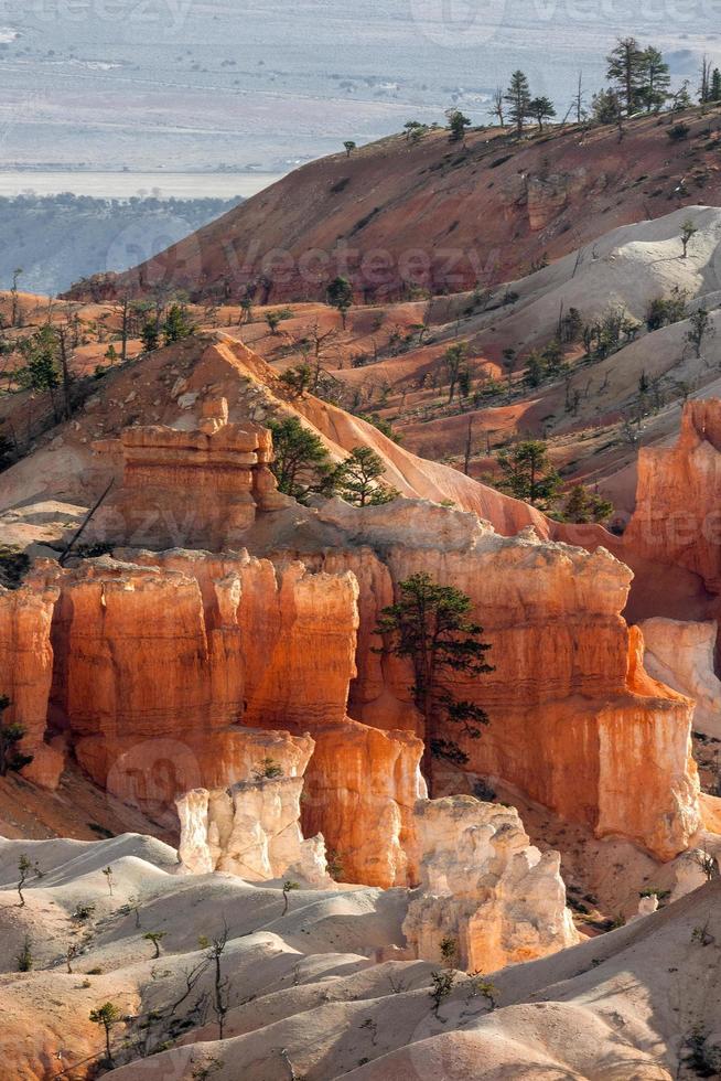 vista panorámica del cañón bryce foto