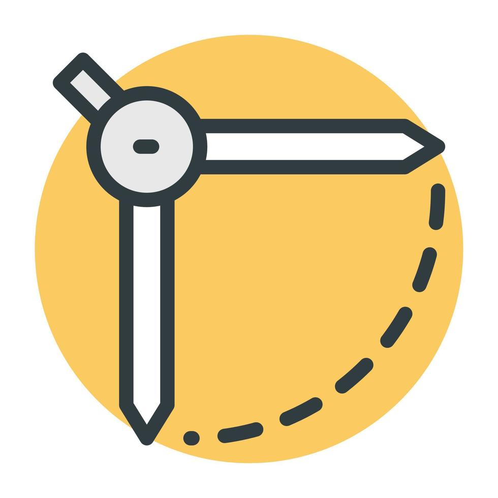 Geometrical Compass Concepts vector