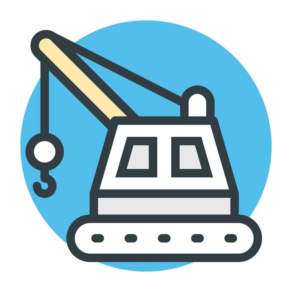 Industrial Crane Concepts vector