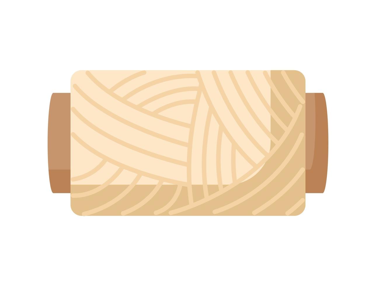 thread spool design vector
