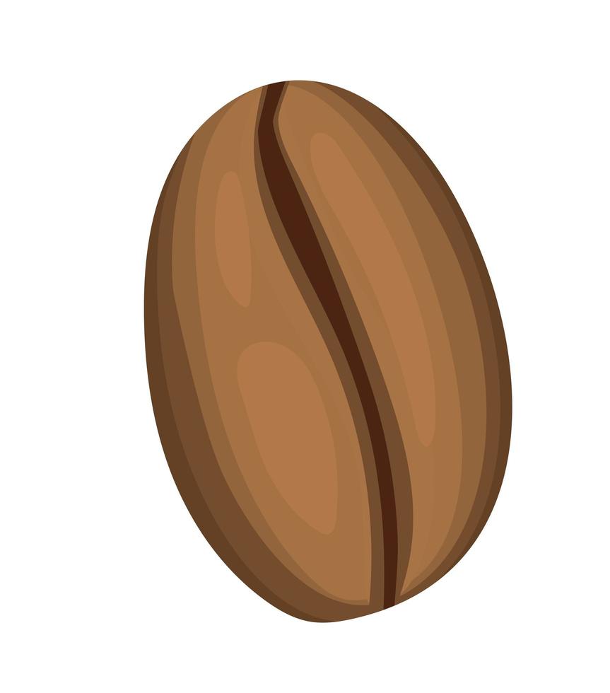 icono de grano de cafe vector