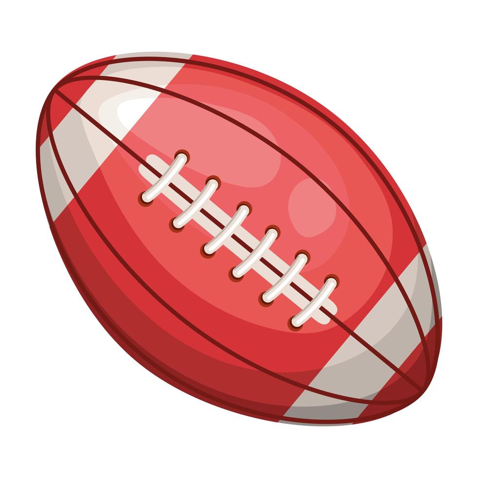 american football ball icon vector