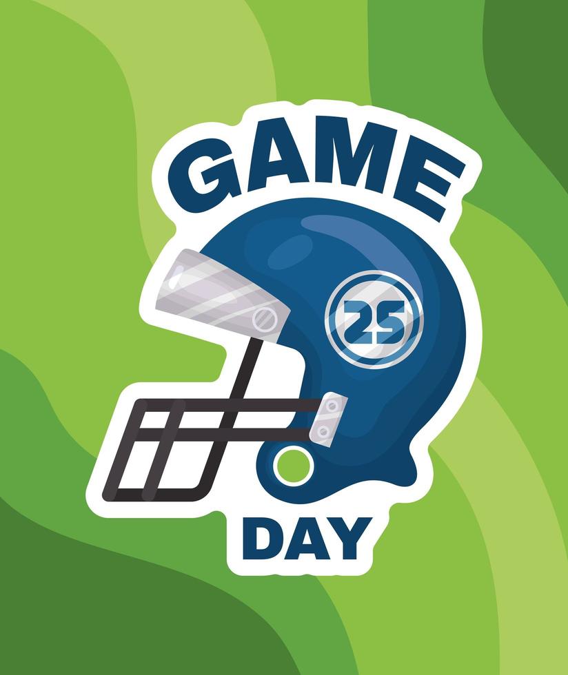 game day illustration vector