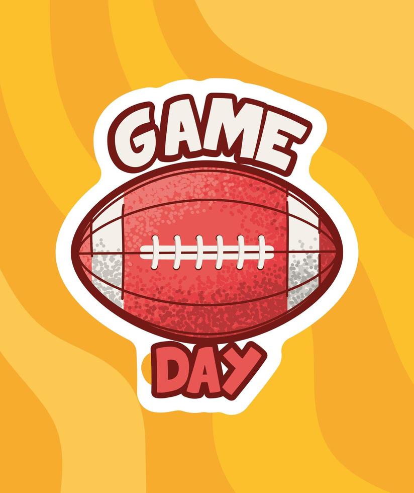 game day design vector