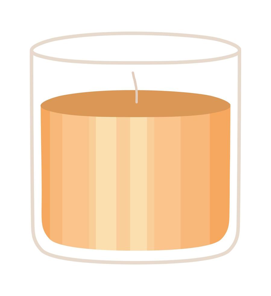 candle jar icon vector