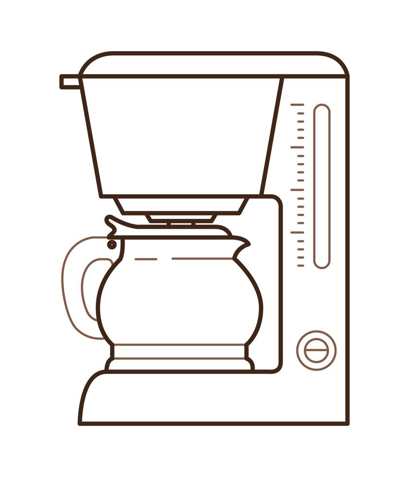 coffee maker icon vector