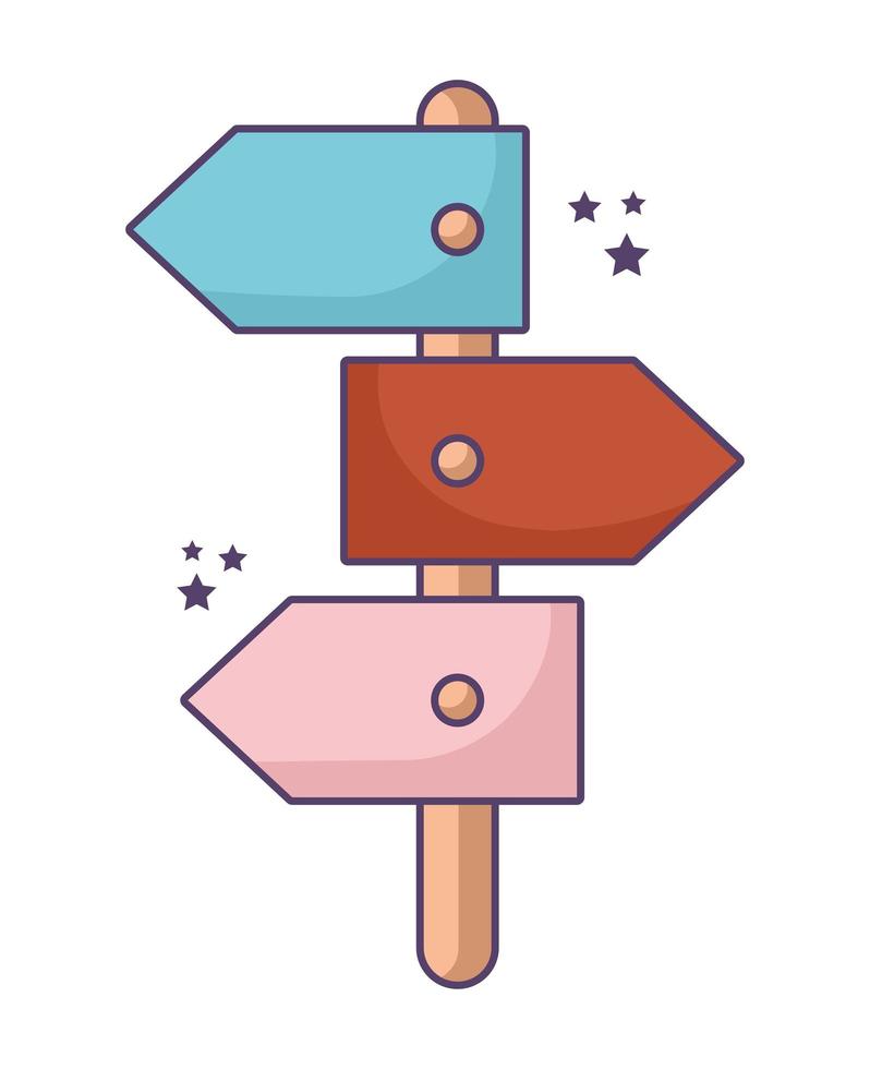 arrow signs illustration vector