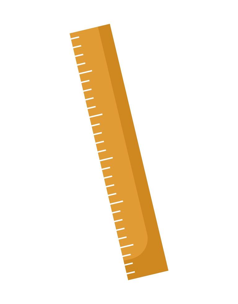 measure ruler design vector