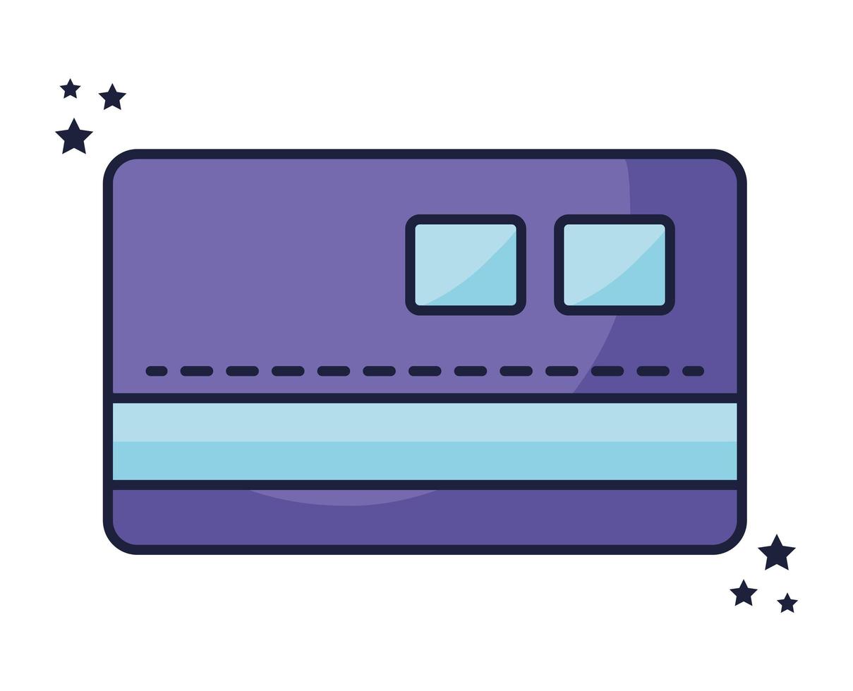 cute credit card vector