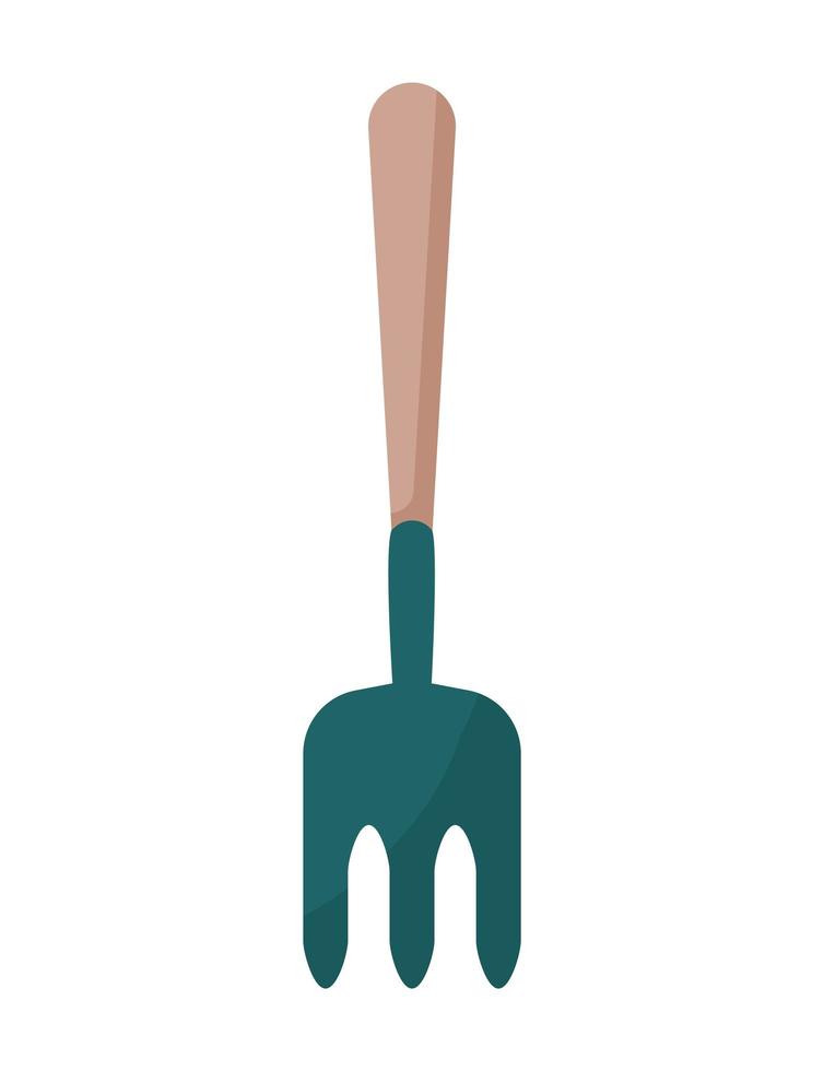 garden fork design vector