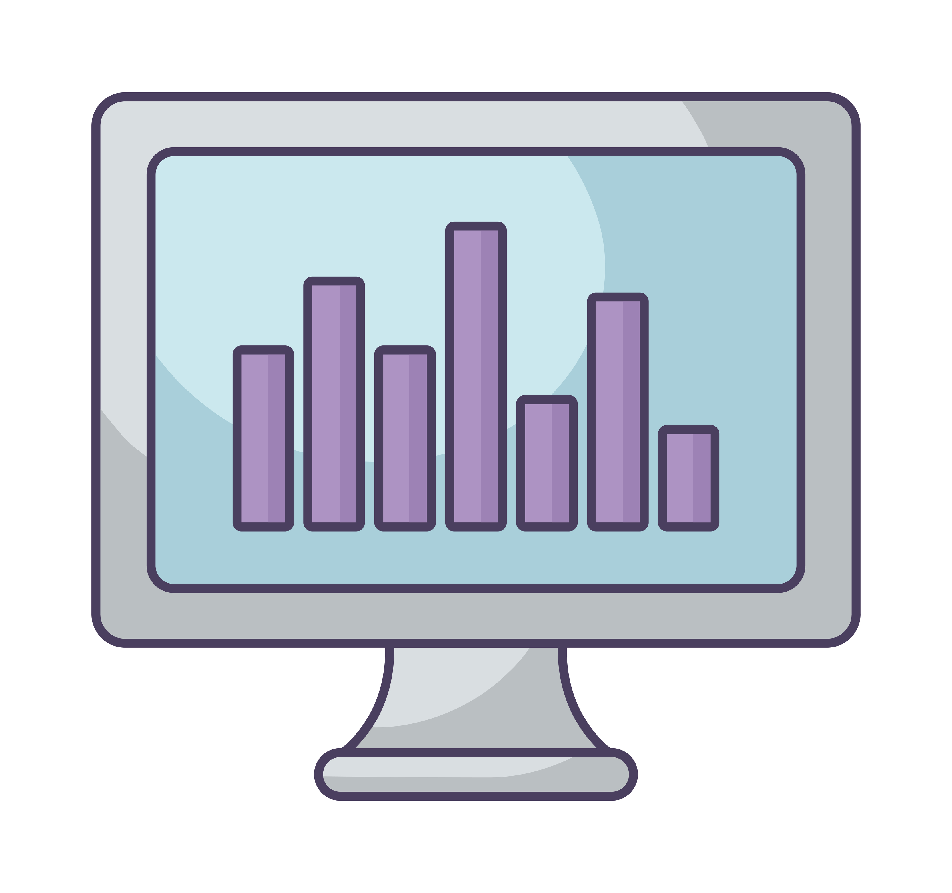 pc monitor design 6617896 Vector Art at Vecteezy