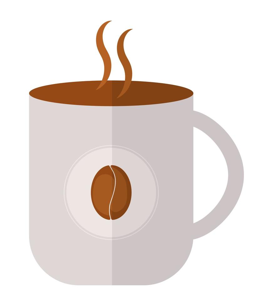 diseño de taza de café vector